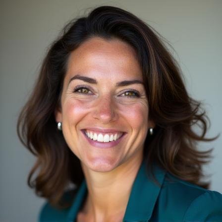 Professional headshot of Isabella Rossi, a woman with a warm smile.